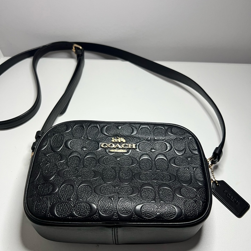 Coach Black Signature Crossbody Bag